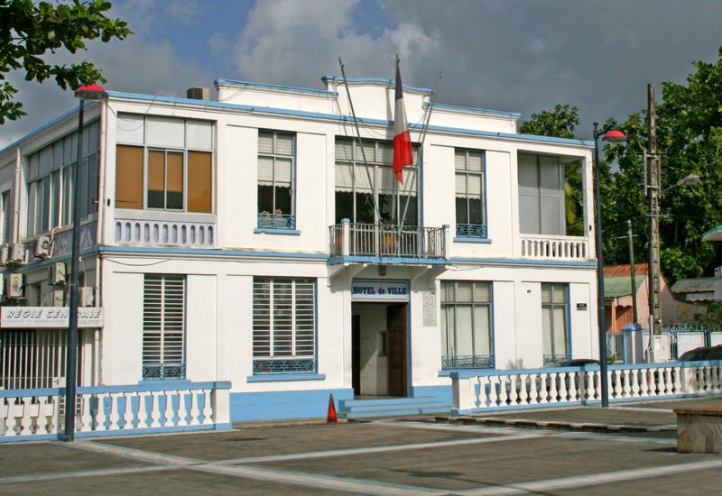 Hôtel de Ville, Morne-à-l'Eau. De style néo-classique